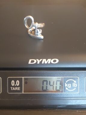 UNO de 50 Silver Key women Ring size 9.5